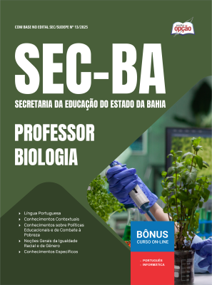 Apostila SEC-BA 2025 - Professor - Biologia