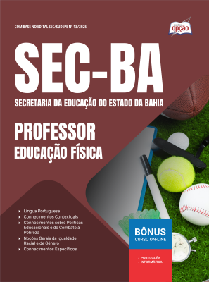 Apostila SEC-BA 2025 - Professor - Educação Física