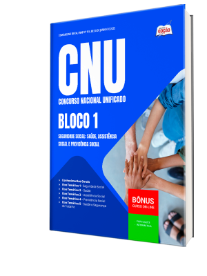 Apostila CNU 2025 - Bloco 1 - Seguridade Social: Saúde, Assistência Social e Previdência Social
