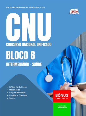 Apostila CNU em PDF - Bloco 8 – Intermediário – Saúde