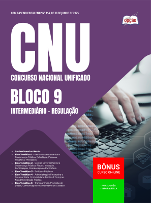 Apostila CNU 2025 - Bloco 9 – Intermediário – Regulação