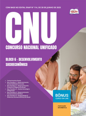 Apostila CNU 2025 - Bloco 6 – Desenvolvimento Socioeconômico
