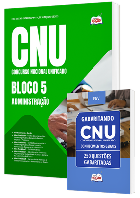 Combo CNU - Bloco 5 – Administração