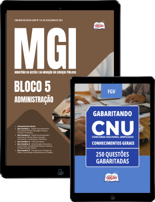 Combo MGI - Analista Técnico-Administrativo - CNU - Bloco 5