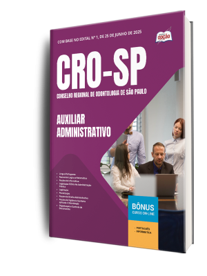 Apostila CRO-SP 2025 - Auxiliar Administrativo