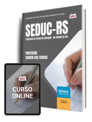 Apostila SEDUC-RS 2025 - Professor - Comum aos Cargos