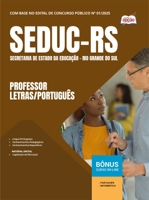 Apostila SEDUC-RS em PDF - Professor - Letras/Português