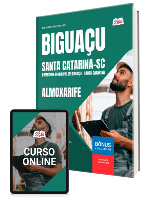Apostila Prefeitura de Biguaçu - SC 2025 - Almoxarife