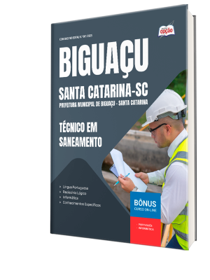 Apostila Prefeitura de Biguaçu - SC 2025 - Técnico em Saneamento