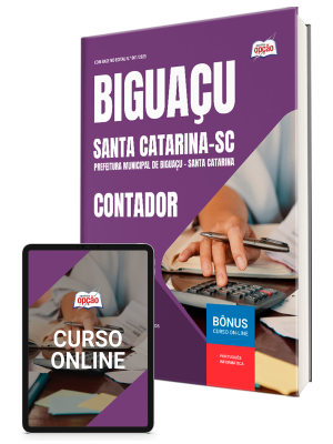 Apostila Prefeitura de Biguaçu - SC 2025 - Contador