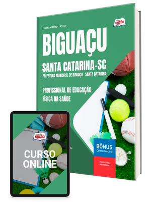 Apostila Prefeitura de Biguaçu - SC 2025 - Profissional de Educação Física na Saúde