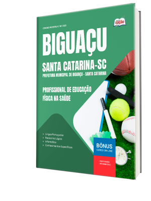 Apostila Prefeitura de Biguaçu - SC 2025 - Profissional de Educação Física na Saúde