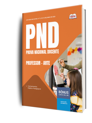 Apostila PND (CNU Professores) 2025 - Professor - Arte