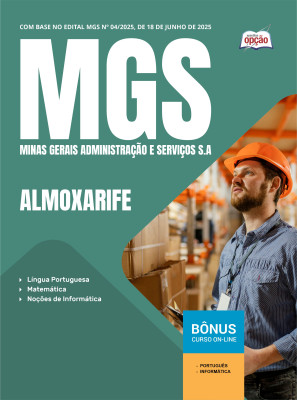 Apostila MGS MG 2025 - Almoxarife