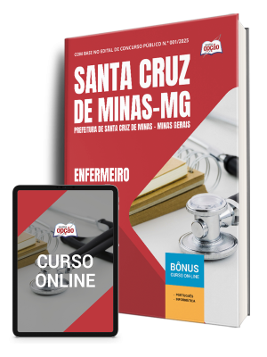 Apostila Prefeitura de Santa Cruz de Minas-MG 2025 - ENFERMEIRO