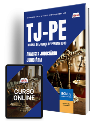 Apostila TJ-PE 2025 - Analista Judiciário - Judiciária