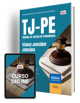 Apostila TJ-PE 2025 - Técnico Judiciário - Judiciária