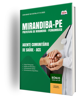 Apostila Prefeitura de Mirandiba - PE 2025 - Agente Comunitário de Saúde
