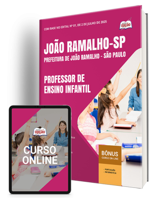 Apostila Prefeitura de João Ramalho-SP 2025 - Professor de Ensino Infantil