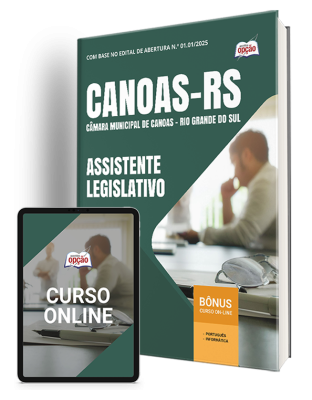 Apostila Câmara de Canoas-RS 2025 - Assistente Legislativo