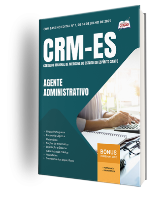 Apostila CRM-ES 2025 - Agente Administrativo