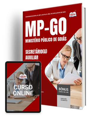Apostila MP-GO 2025 - Secretário(a) Auxiliar