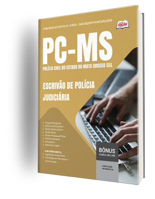 Apostila PC-MS 2025 - Escrivão de Polícia Judiciária