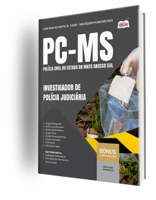 Apostila PC-MS 2025 - Investigador de Polícia Judiciária