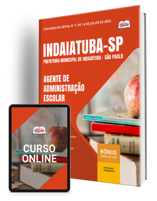 Apostila Prefeitura de Indaiatuba - SP 2025 - Agente de Administração Escolar