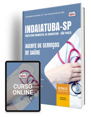 Apostila Prefeitura de Indaiatuba - SP 2025 - Agente de Serviços de Saúde