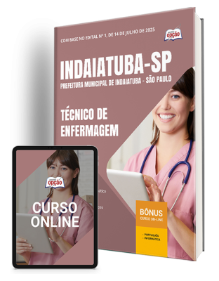 Apostila Prefeitura de Indaiatuba - SP 2025 - Técnico em Enfermagem