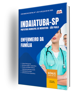 Apostila Prefeitura de Indaiatuba - SP 2025 - Enfermeiro da Família