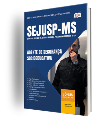 Apostila SEJUSP-MS 2025 - Agente de Segurança Socioeducativa