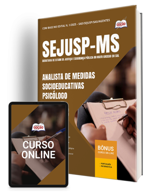 Apostila SEJUSP-MS 2025 - Analista de Medidas Socioeducativas - Psicólogo