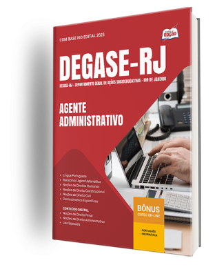 Apostila Degase 2025 - Agente Administrativo