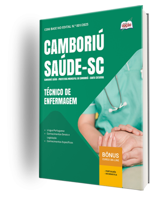 Apostila Prefeitura de Camboriú - SC 2025 - Técnico de Enfermagem