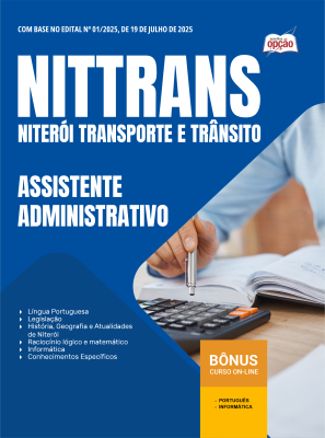 Apostila NITTRANS 2025 - Assistente Administrativo