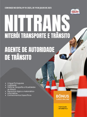 Apostila NITTRANS 2025 - Agente de Autoridade de Trânsito