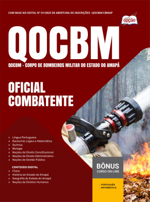 Apostila CBM-AP 2025 - Oficial Combatente