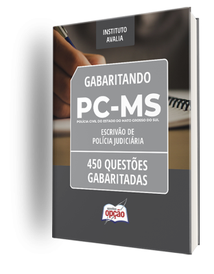 Caderno PC-MS - Escrivão de Polícia Judiciária - 450 Questões Gabaritadas