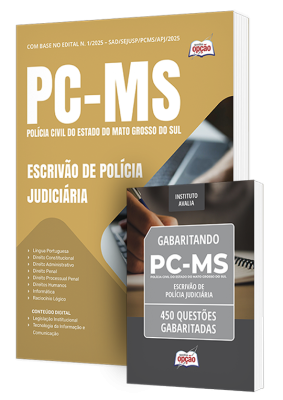 Combo PC-MS - Escrivão de Polícia Judiciária