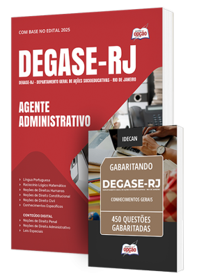 Combo DEGASE - Agente Administrativo