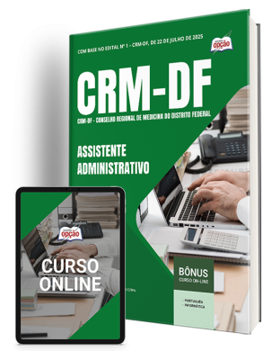 Apostila CRM-DF 2025 - Assistente Administrativo