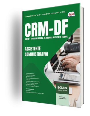 Apostila CRM-DF 2025 - Assistente Administrativo
