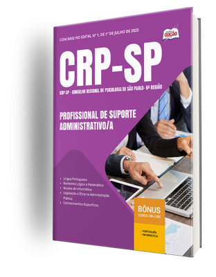 Apostila CRP-SP 2025 - Profissional De Suporte Administrativo/a