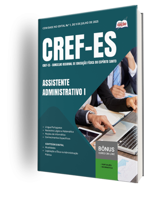 Apostila CREF-ES (22ª Região) 2025 - Assistente Administrativo I