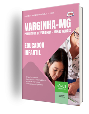 Apostila Prefeitura de Varginha - MG 2025 - Educador Infantil