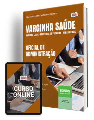 Apostila Prefeitura de Varginha - MG 2025 - Oficial de Administração