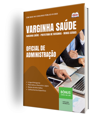 Apostila Prefeitura de Varginha - MG 2025 - Oficial de Administração