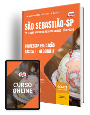 Apostila Prefeitura de São Sebastião - SP 2025 - Professor Educação Básica II - Geografia
